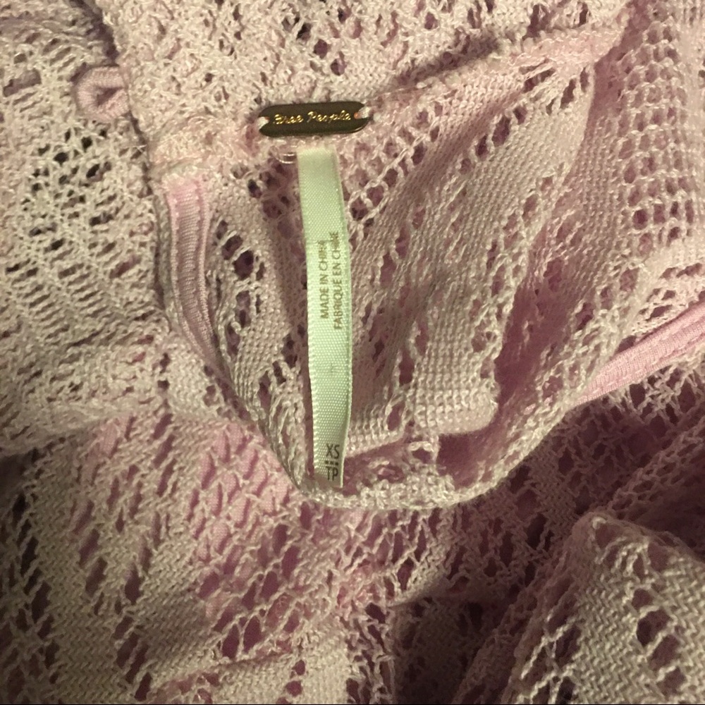 Free People Rock Candy Lace A-line Wisteria Dress - Picture 8 of 8